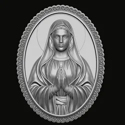 Holy Mary Medallion