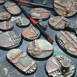 Industrial Bases ( 20-170mm round, solid and hollow variants, presupported)