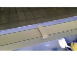 LED strip holder (23x10mm square bar)
