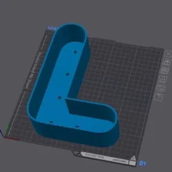 Letter pot L (2 sizes)
