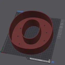 Letter pot O (2 sizes)