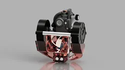 The Descartes - Hotend and Extruder carriage
