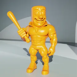 Thung Thung Buffed Baseball Figure – 3D Printable STL