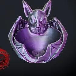 Vampire Bat Yarn Bowl - Crochet Knitting Crafting