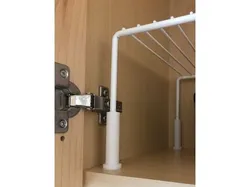 Wire shelf extension
