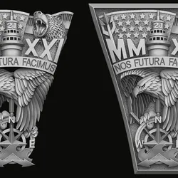 Bas-relief for the United States Ring