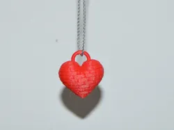 Brick Heart - Free 3D Print Model
