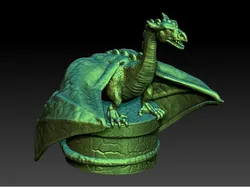 Dragon Bottle Stopper