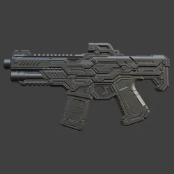 Futuristic Gun