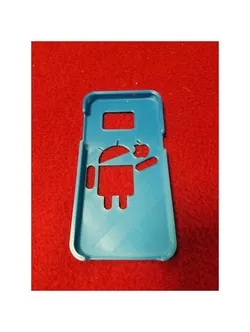 Galaxy S7 case Android Eats Apple