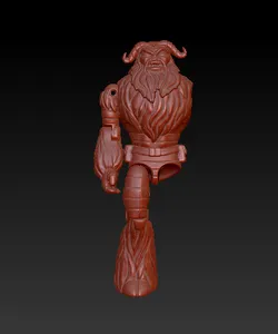 GI Joe Cobra Fatal Fluffy o-ring figure 3d scan