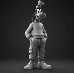 Goofy - Urban Style 3D Figure (Fan Art)