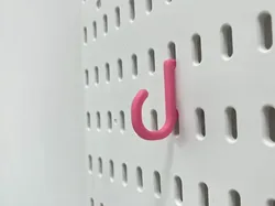 Ikea pegboard hook, easy to print, practical - Free 3D Print Model