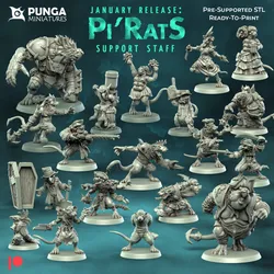 January Release - Pi'Rats Support Staff