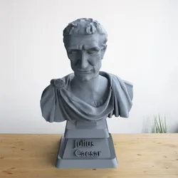 Julius Caesar Bust 3D Printing