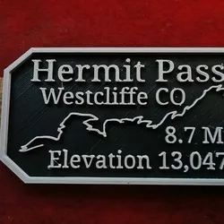 Maverick's Trail badge Hermit Pass Westcliffe Colorado