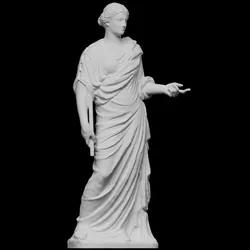 Roman Marble Draped Woman