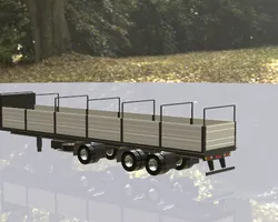 Shore truck semi-trailer