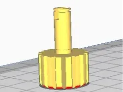 speedometer knob - manopola bmw k100 - Free 3D Print Model