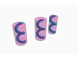 Spiral / Cylinder (Screws in)