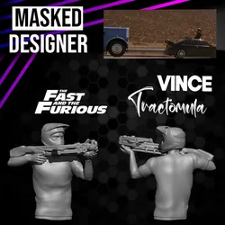 VINCE (TRACTOR-TRAILER SCENE) FAST AND FURIOUS
