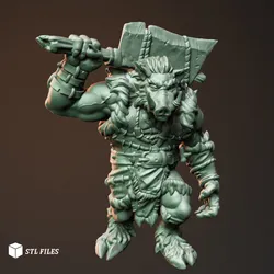 Wereboar Dnd Miniature