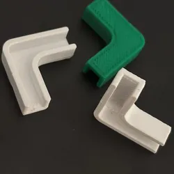 90 degree corner cable guide
