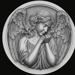 Angel Pendant 3d Print Model