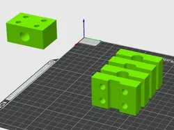 Balance car motor wheel hub retaining block - Free 3D Print Model