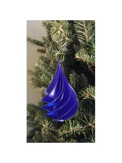 Christmas Tree Spiral Ornament
