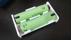 Dual Li-ion battery holder