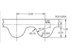 GT2 Belt accurate Path