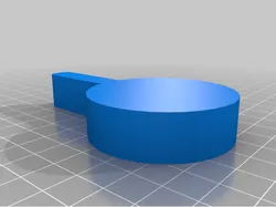Hexagon door lock addon handle