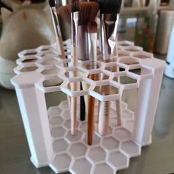 HoneyComb Make-up Brush Storage Holder (Brush Stand)