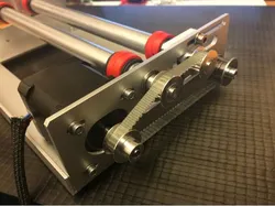 Laser rotary axis