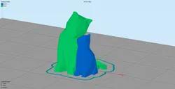 Low Poly Cuddling Cats! (Dual Extrusion)