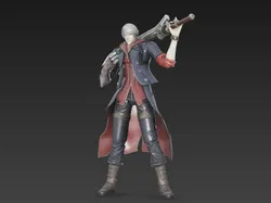Nero - Devil May Cry 4 | Red Queen & Devil Bringer - Free 3D Print Model