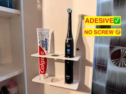 ORAL-B IO/SMART - TOOTHBRUSH HOLDER  + TOOTHPASTE - Free 3D Print Model