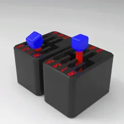 Print in Place Gearshift Fidget V2 – Locking Edition