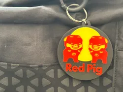 RedPig Charm Keychain - Free 3D Print Model
