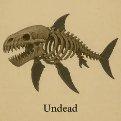 Skeleton shark