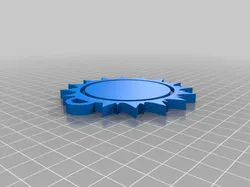 Sun Keychain