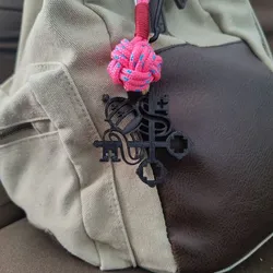 Vatican coat of arms keychain
