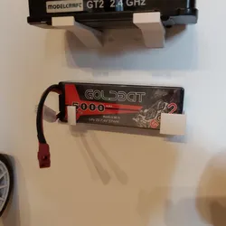 Battery wall mount