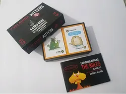 Exploding Kittens Insert (Sleeved Cards / Unsleeved Cards)