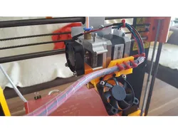 Prusa i3 - Cable and fan holder