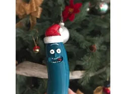 Saint Pickle Rick Nick (Christmas Pickle)