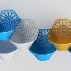 stackable hex drawer
