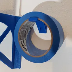 Tape wall mount