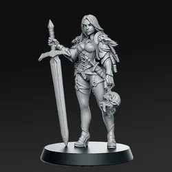 Zirila  - Female Monster Hunter - 32mm - DnD